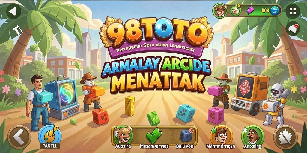 Tampilan menarik dari gameplay <strong>98TOTO</strong> dengan karakter ikonik.