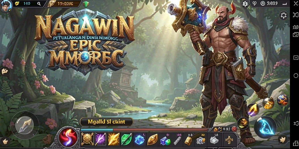 Gameplay menarik di NAGAWIN dengan pertarungan epik dan grafik menawan.