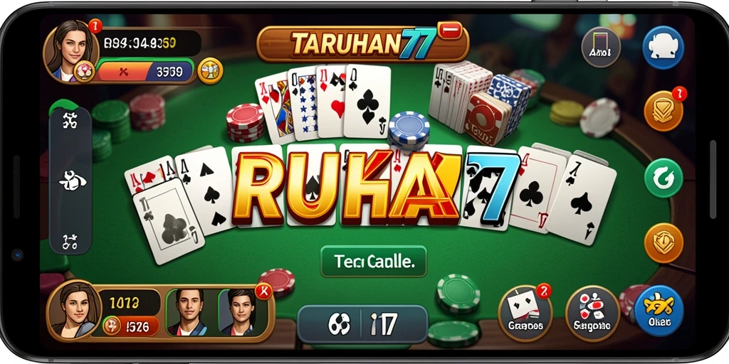 Gameplay seru Gaple dengan TARUHAN77 yang mengasyikkan.